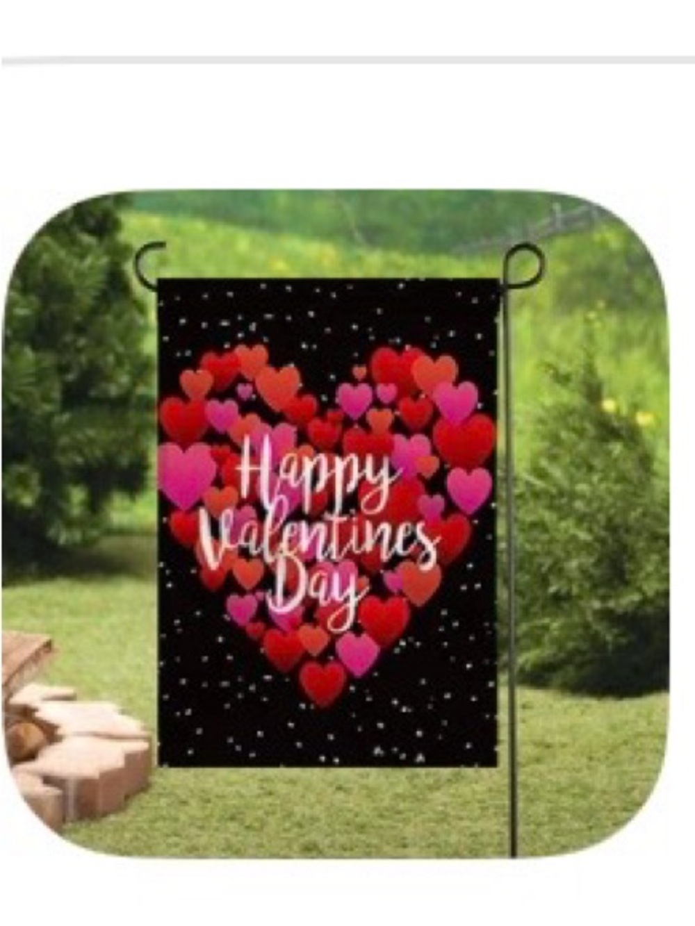 Garden flags Easter eggs valentines thanksgiving USA labor memorial lot - Picture 2 of 7
